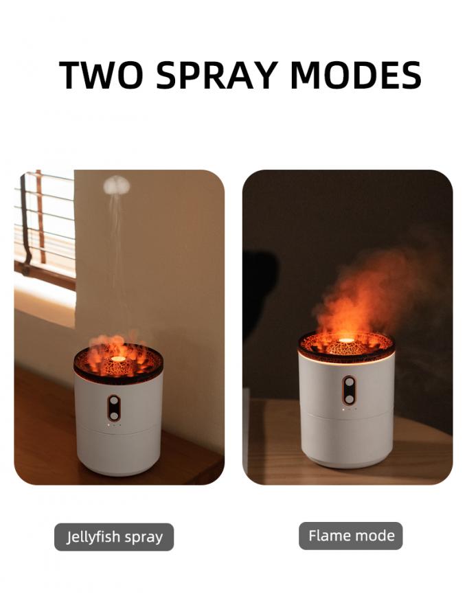 गर्म बिक्री जेलीफिश ज्वालामुखी Humidifier मिनी पोर्टेबल स्प्रे ज्वालामुखी आकार अल्ट्रासोनिक Humidifier जेलीफिश Humidifier 5