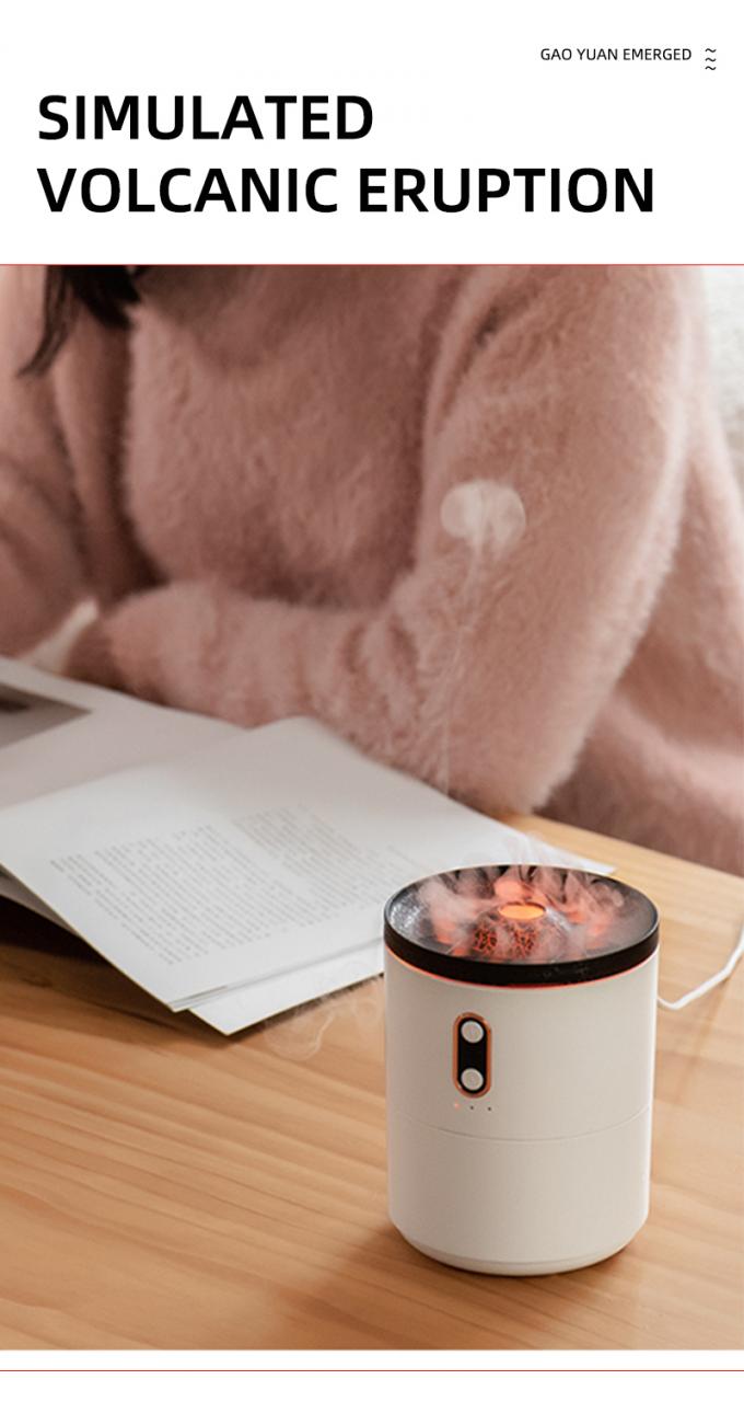गर्म बिक्री जेलीफिश ज्वालामुखी Humidifier मिनी पोर्टेबल स्प्रे ज्वालामुखी आकार अल्ट्रासोनिक Humidifier जेलीफिश Humidifier 6