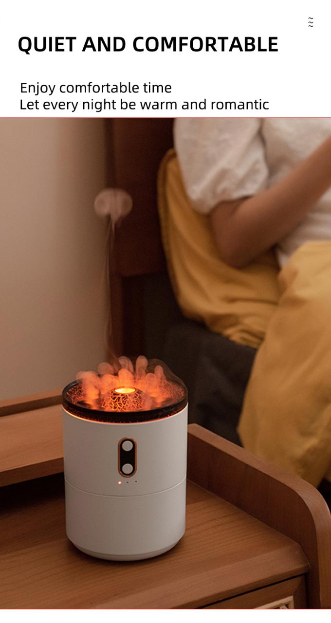 गर्म बिक्री जेलीफिश ज्वालामुखी Humidifier मिनी पोर्टेबल स्प्रे ज्वालामुखी आकार अल्ट्रासोनिक Humidifier जेलीफिश Humidifier 8