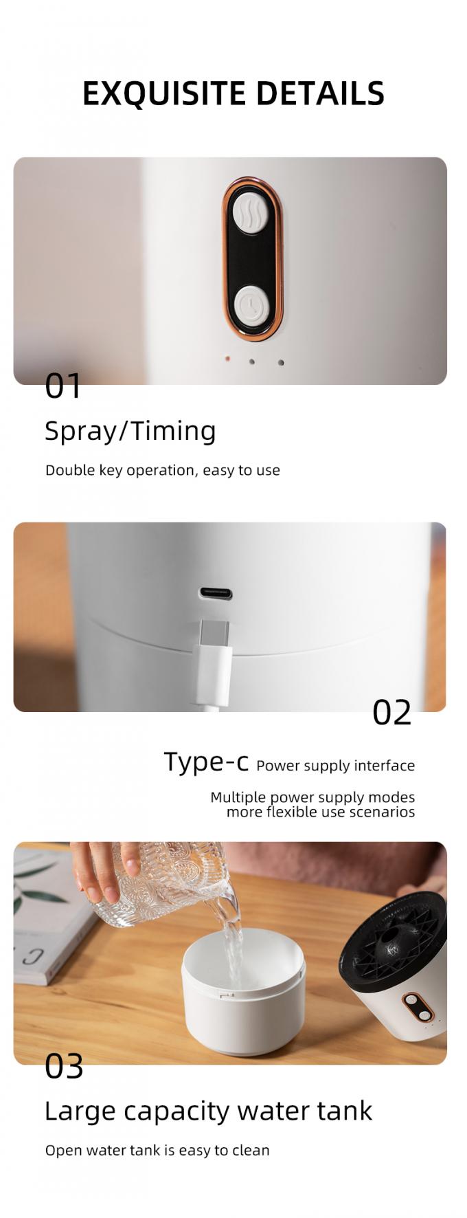 गर्म बिक्री जेलीफिश ज्वालामुखी Humidifier मिनी पोर्टेबल स्प्रे ज्वालामुखी आकार अल्ट्रासोनिक Humidifier जेलीफिश Humidifier 11