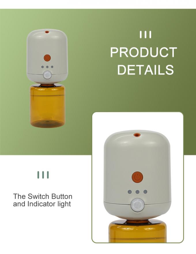 HOMEFISH 130ml आवश्यक तेल कार्यालय के लिए निर्जल सुगंध विसारक DC 110-240V 15