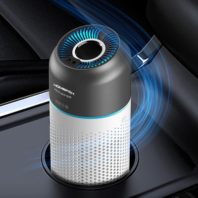 अच्छा मूल्य HOMEFISH PM2.5 TVOC सेंसर हेपा फिल्टर इशारा नियंत्रण के साथ कार वायु शोधक ऑनलाइन