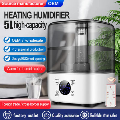 HOMEFISH बड़ी क्षमता वाले रूम ह्यूमिडिफायर BPA मुक्त 230-380ml/H